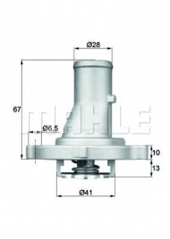 Термостат MAHLE ORIGINAL TI 68 87D