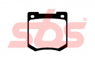 Комплект тормозных колодок sbs 1501229901
