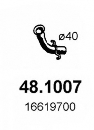 Трубка ASSO 48.1007