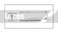 Щетка стеклоочистителя LUCAS ELECTRICAL LLWCR13C