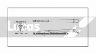 Щетка стеклоочистителя LUCAS ELECTRICAL LLWCR13E
