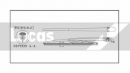 Щетка стеклоочистителя LUCAS ELECTRICAL LLWCR14E