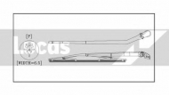Щетка стеклоочистителя LUCAS ELECTRICAL LLWCR16D