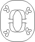 Держатель TOPRAN 400 134