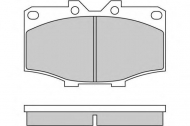 Комплект тормозных колодок E.T.F. 12-0242