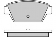 Комплект тормозных колодок E.T.F. 12-0330