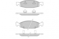 Комплект тормозных колодок E.T.F. 12-0865