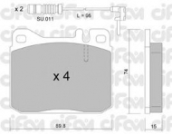 Комплект тормозных колодок CIFAM 822-011-0K