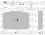 Комплект тормозных колодок CIFAM 822-011-1K