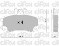 Комплект тормозных колодок CIFAM 822-062-0