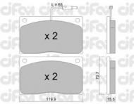 Комплект тормозных колодок CIFAM 822-089-1