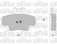 Комплект тормозных колодок CIFAM 822-120-0