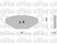 Комплект тормозных колодок CIFAM 822-165-1