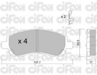 Комплект тормозных колодок CIFAM 822-295-0