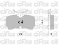 Комплект тормозных колодок CIFAM 822-317-0