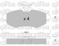 Комплект тормозных колодок CIFAM 822-328-0