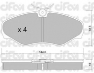 Комплект тормозных колодок CIFAM 822-338-2