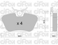 Комплект тормозных колодок CIFAM 822-346-0