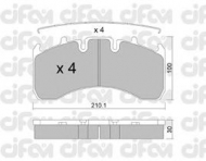 Комплект тормозных колодок CIFAM 822-650-0