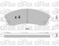 Комплект тормозных колодок CIFAM 822-699-0