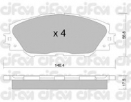 Комплект тормозных колодок CIFAM 822-748-0