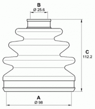 Комплект пыльника OPEN PARTS SJK7094.00