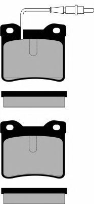 Комплект тормозных колодок Brake ENGINEERING PA1103