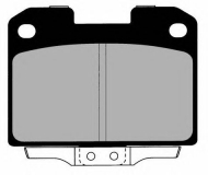Комплект тормозных колодок Brake ENGINEERING PA1372