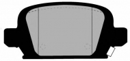 Комплект тормозных колодок Brake ENGINEERING PA1416
