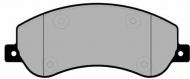 Комплект тормозных колодок Brake ENGINEERING PA1698
