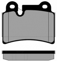Комплект тормозных колодок Brake ENGINEERING PA1807