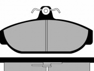 Комплект тормозных колодок Brake ENGINEERING PA389