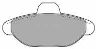 Комплект тормозных колодок FREMAX FBP-1512