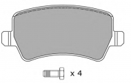 Комплект тормозных колодок FREMAX FBP-1497