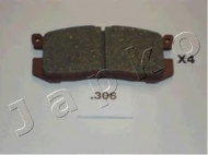 Комплект тормозных колодок JAPKO 51306