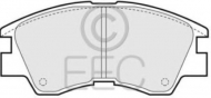 Комплект тормозных колодок EEC BRP0602