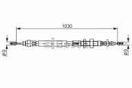 Трос BOSCH 1 987 477 491