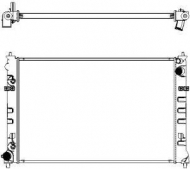 Теплообменник SAKURA  Automotive 3301-1016