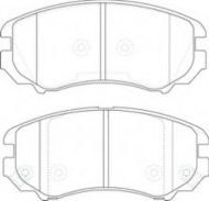 Комплект тормозных колодок ASVA AKD-03773