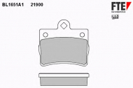 Комплект тормозных колодок FTE BL1651A1