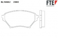 Комплект тормозных колодок FTE BL1848A2