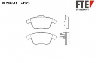 Комплект тормозных колодок FTE BL2046A1