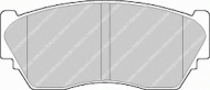 Комплект тормозных колодок FERODO FSL763