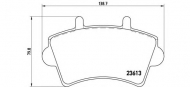 Комплект тормозных колодок BREMBO P 59 039