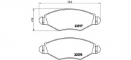Комплект тормозных колодок BREMBO P 61 063
