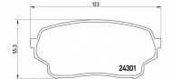 Комплект тормозных колодок BREMBO P 79 019