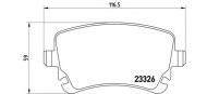 Комплект тормозных колодок BREMBO P 85 076