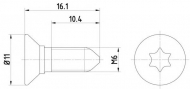 Болт MINTEX TPM0008