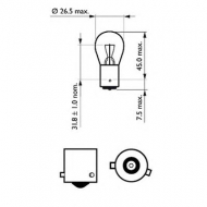 Лампа накаливания PHILIPS 12088CP