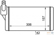 Теплообменник HELLA 8FH 351 024-401
